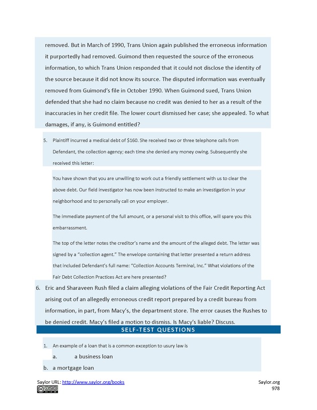 Business Law and the Legal Environment - Page 978